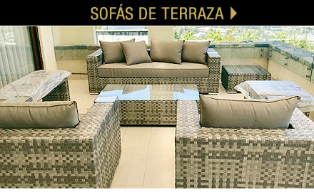 SOFÁS PARA TERRAZA